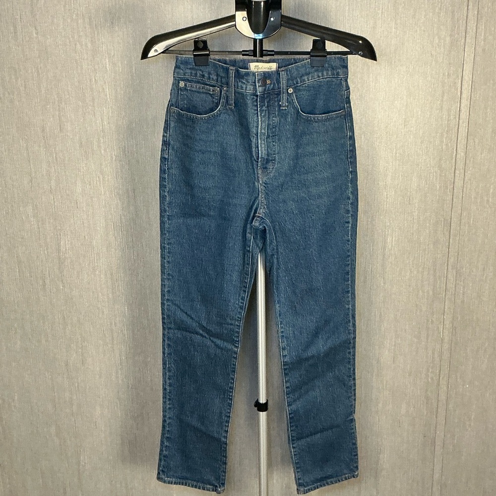 Madewell Classic High Rise Blue Denim Jeans Size 27